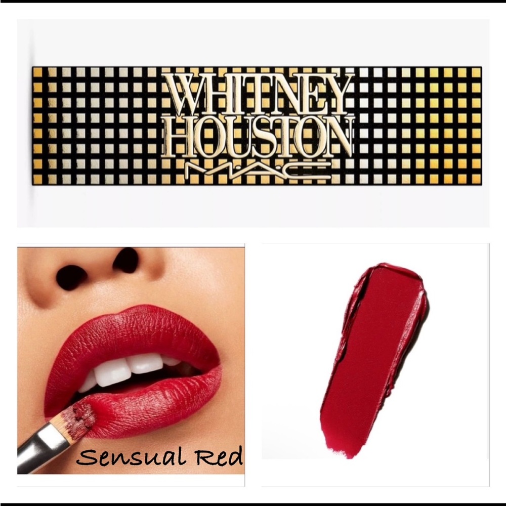 MAC Cosmetics Whitney Houston Sensual Red Lipstick